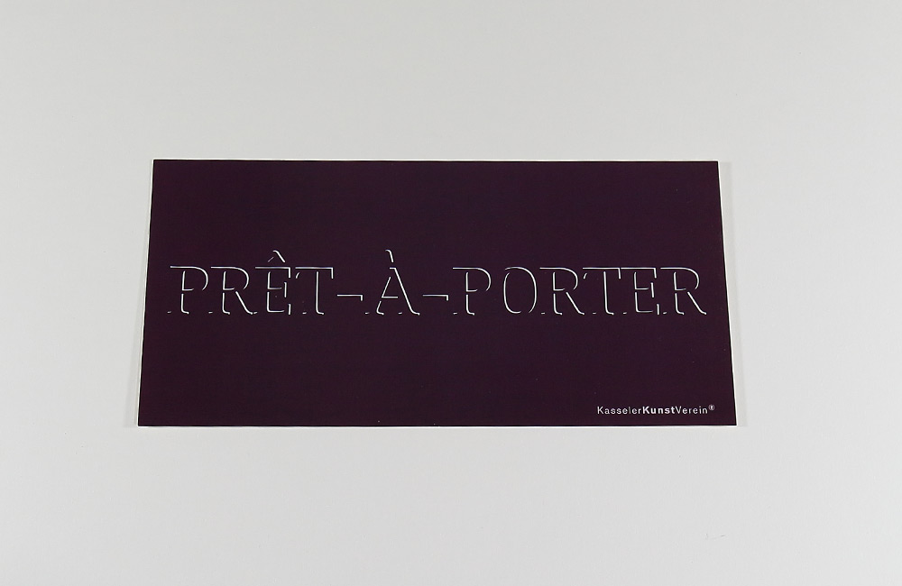Kasseler Kunstverein "Pret-A-Porter"
