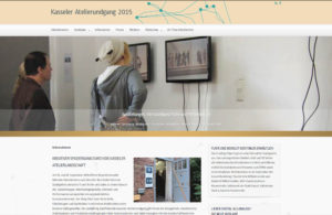 Kasseler Atelierrundgang Webseite