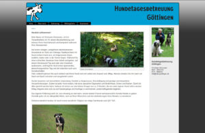 Hundetagesbetreuung Göttingen Webseite
